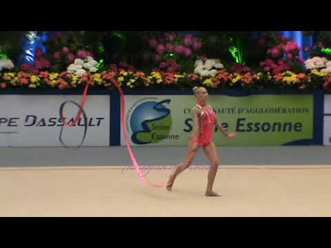 Kseniya MOUSTAFAEVA (FRA) ribbon - 2012 Corbeil AA