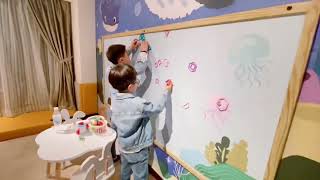 台北福華大飯店親親寶貝住房-海洋寶貝親子房、彩虹座Kid’s Bar Pass. The Howard Plaza Hotel for Staycation.