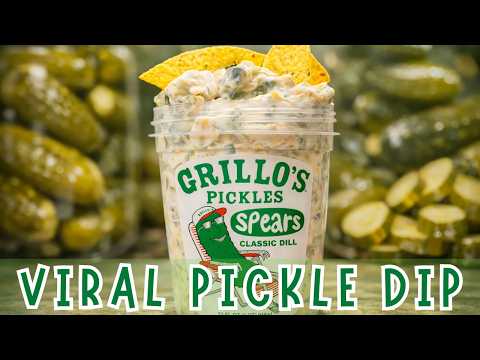 Viral Pickle Dip (Low‑Calorie High‑Protein Version)