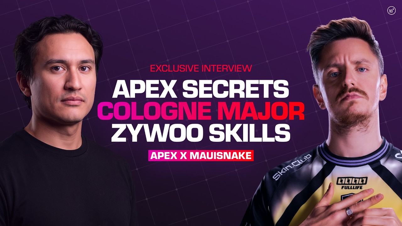 apEX tells Mauisnake why Vitality is the biggest beast in CS today | Exclusive Interview #skinclub