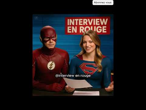 Il est rapide !!! #flash #wonderwoman #interview #rapide