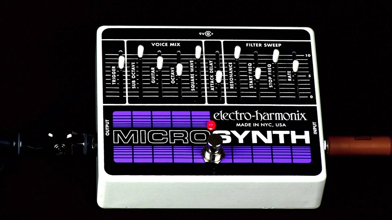 Electro Harmonix Micro Synthesizer Pedal