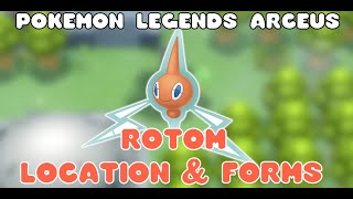 Pokemon Legends Arceus Rotom Location and Form Tips