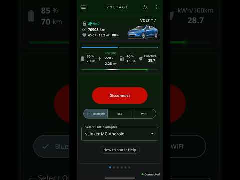Voltage: Volt Ampera Bolt OBD