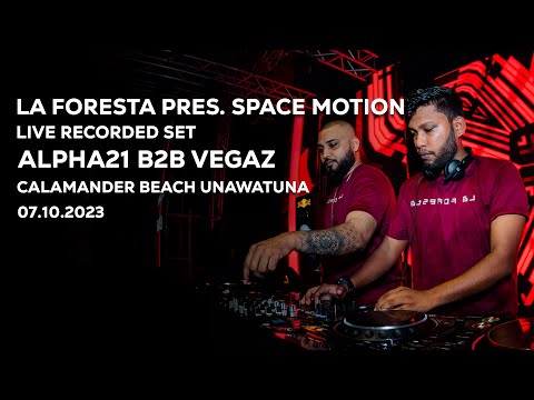 LA FORESTA PRESENTS SPACE MOTION - LIVE RECORDED SET - ALPHA21 B2B VEGAZ SL