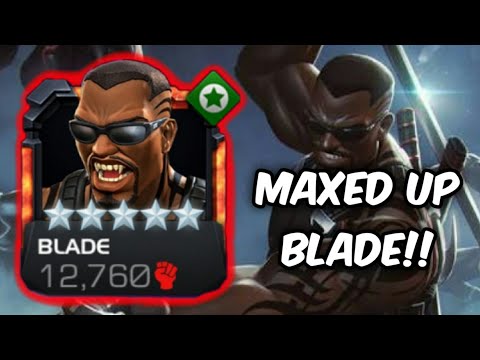 Blade 5 Star Rank 5 Rank Up!! | Marvel Contest Of Champions