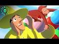 George Floats Away With Helium Balloons Curious George