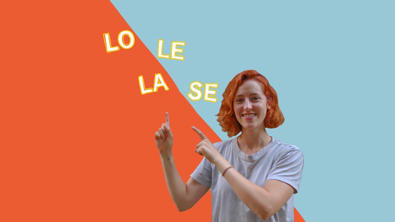 Objeto DIRECTO vs. Objeto INDIRECTO - ¿LO, LA, LE, SE?