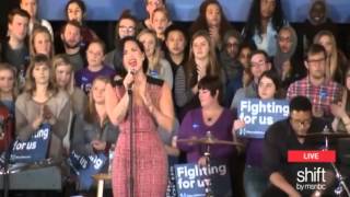 Demi Lovato - Yes (Live at Hillary Clinton Campaigns 2016)