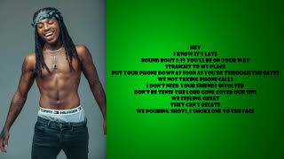 Jacquees Ft. Wale - It&#39;s On The Way (Lyrics Video)