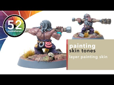 Layer painting skin - smooth & "realistic" looking skin tones