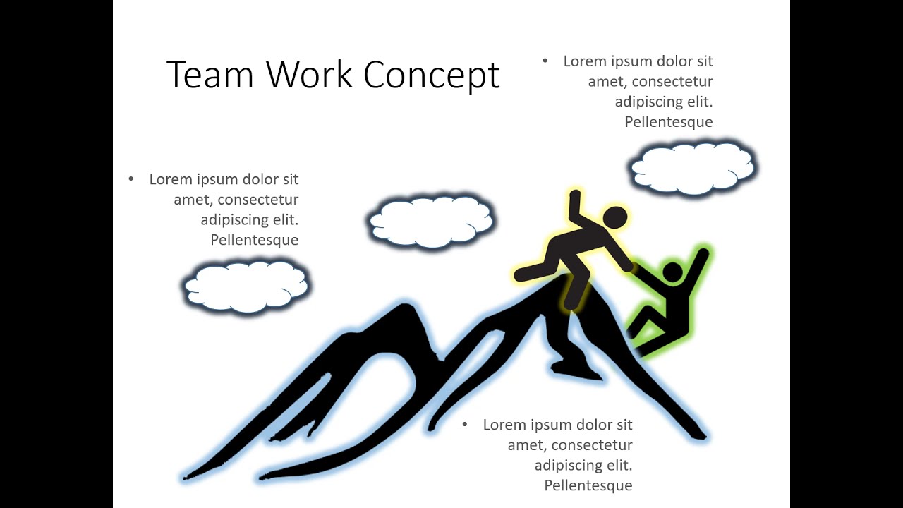 Team Work Concept PowerPoint Template
