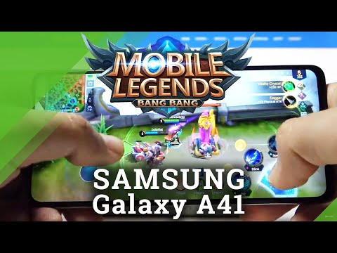 Test Mobile Legends on SAMSUNG Galaxy A41 – High Graphics Test