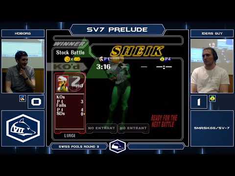 SV7 Prelude Melee Singles - Hoborg (Luigi) vs  Ideas Guy (Sheik/Falco/Fox) - Swiss Pools R3