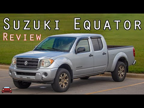 2012 Suzuki Equator Review - A RARE Rebadged Nissan Pickup!