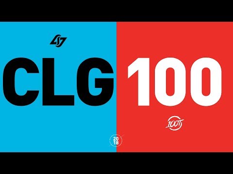 CLG vs. 100 - NA LCS Week 1 Match Highlights (Summer 2018)