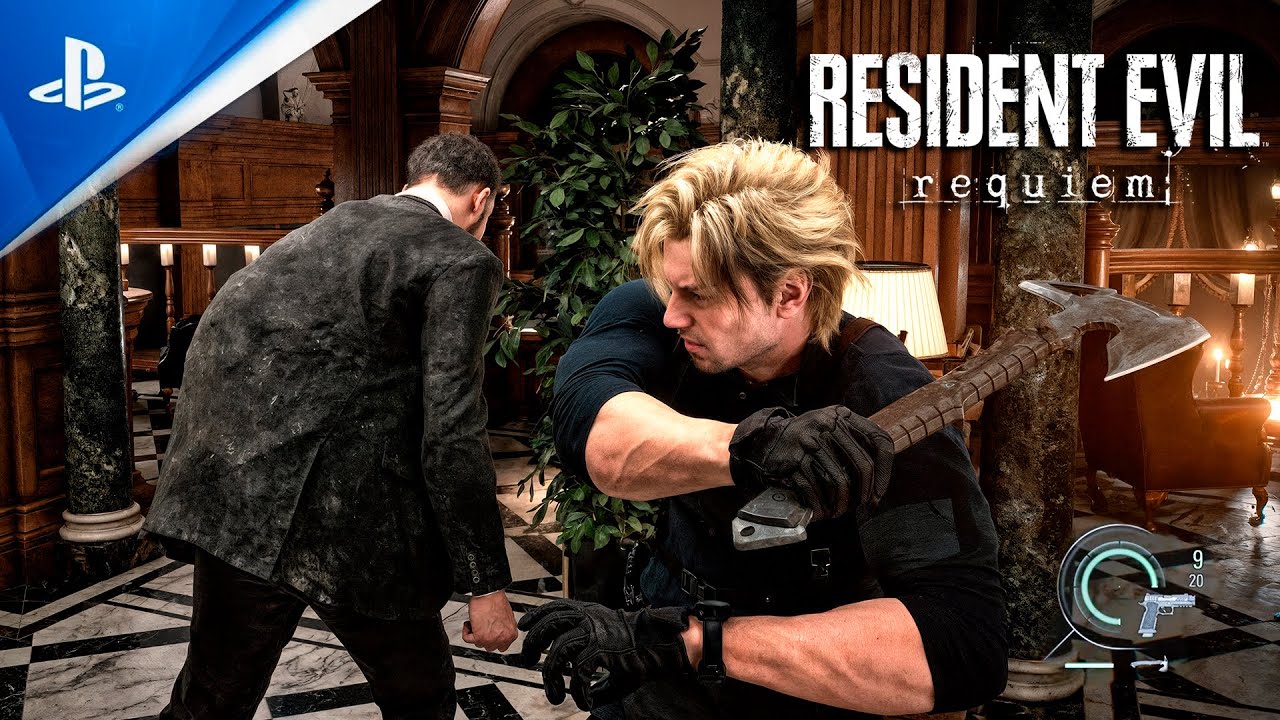 RESIDENT EVIL 9: REQUIEM Leon Gameplay | Showcase Trailer