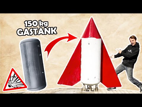 Wie weit kann ein GASTANK fliegen?
