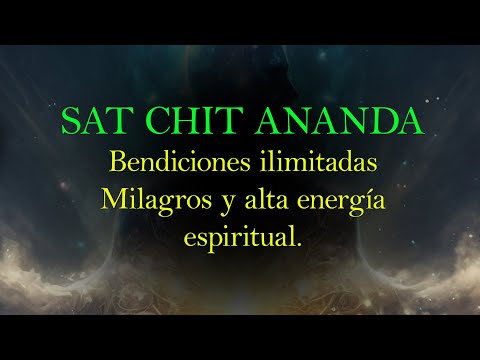 INTENTA ESCUCHAR 1 MINUTO Y SOLO FELICIDAD, ARMONÍA Y MILAGROS TENDRA TODA TU VIDA - SAT CHIT ANANDA