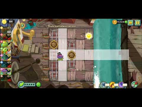 Plants Vs. Zombies 2 Pirate Rails Cart