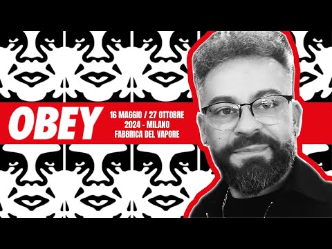 Vado a Milano alla mostra di Obey (Shepard Fairey)