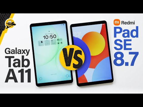 BETTER SMALL TABLET? Galaxy Tab A11 vs Redmi Pad SE 8.7