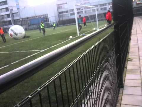 Training with feyenoord B1