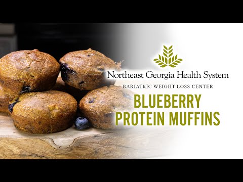Blueberry Protein Muffins - Bariatric Cooking Class