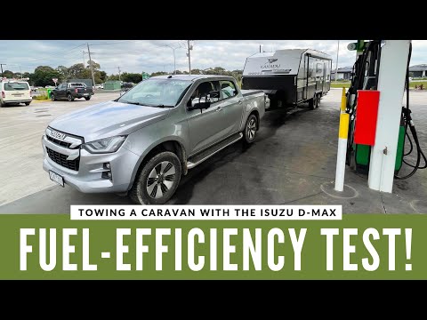 Isuzu D-MAX Fuel Test While Towing a Caravan