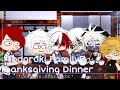 Todoroki Family S Thanksgiving Dinner Skit DabiHawks Hotwings