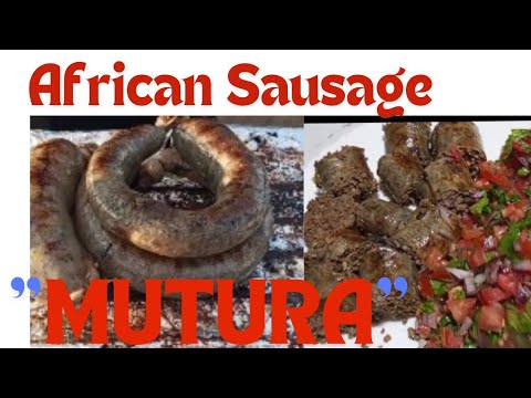 How to make Kenyan Sausage "MUTURA" // Kenyan Street Food// How to make MUTURA