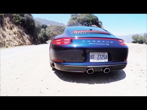 My New Car! 2017 Porsche 911 Carrera S AWD 3.0L Turbo Exhaust Start Up and Takeoff!