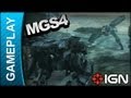 Metal Gear Solid 4 - REX vs RAY Boss Battle - Gameplay