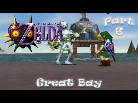 Legend of Zelda Majora's Mask Walkthrough - Great Bay Part 6 (Commentary)