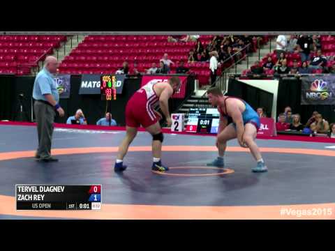 125 kg Finals - Zach Rey (LVAC) vs Tervel Dlagnev (Sunkist Kids)