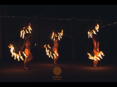 Видео Огненное шоу "OMNIA fire show" 3