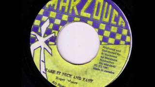Roger Moore - Take It Nice & Easy + Dub - 7" Marzouca 1991 - LATE DIGITAL 90'S DANCEHALL