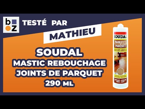 Mastic de rebouchage acrylique - pour joints de parquet SOUDAL