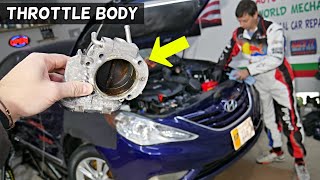 HYUNDAI SONATA THROTTLE BODY REPLACEMENT REMOVAL