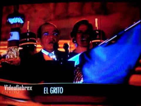 El grito de la Independencia de Mexico 2010 - Bicentenario