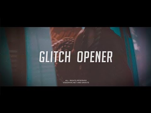 Fast Glitch Opener | After Effects Template | Openers