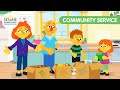 Helping At Home Helping The Neighborhood Community Service