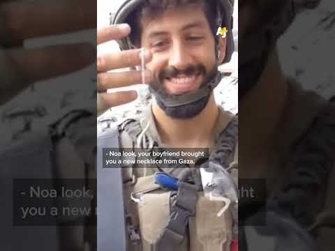 Israeli soldiers are looting in Gaza and that's a war crime