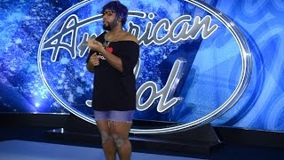 Starrkeisha's American Idol Audition! @TheKingOfWeird