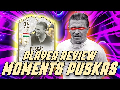 95 PRIME MOMENTS PUSKAS PLAYER REVIEW! FIFA 22 ULTIMATE TEAM