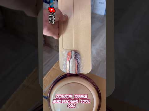 CROMPTON Ariyabriz Prime Coral Gold 48" 1200 MM 3 Blade Ceiling Fan (Coral Gold )