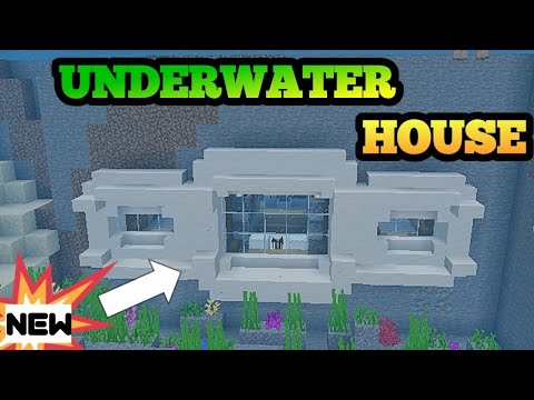 ULTIMATE Underwater Mountain House Build! 💥#minecraft