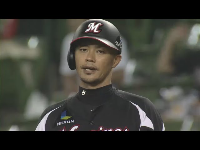 【9回表】この回5点目!! マリーンズ・福浦のタイムリーで1点差に迫る!! 2015/8/21 L-M