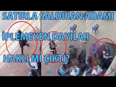 MP - Were the Uncles Who Ignored the Man Who Attacked Them with a Machete Right?