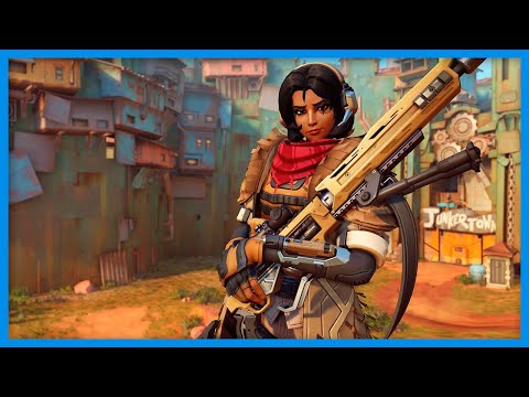 🎮 Overwatch | Ana Sniper | Animated Desktop Wallpaper 4K 60fps 🎮
